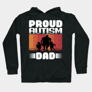 Proud Autism Dad Father Son Autistic Best Dad Ever Hoodie